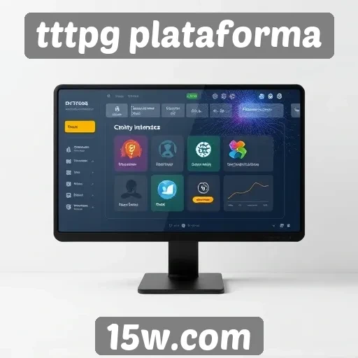 Análise da interface do usuário da tttpg plataforma